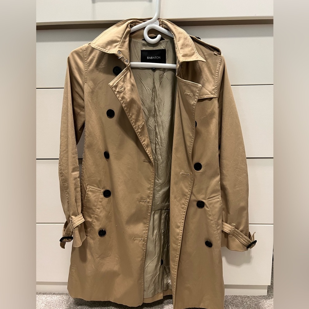 Aritzia Babaton Oliver Trench Coat